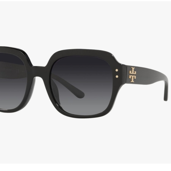 Tory Burch Women's Sunglasses Black/Grey Gradient - Picture 3 of 3